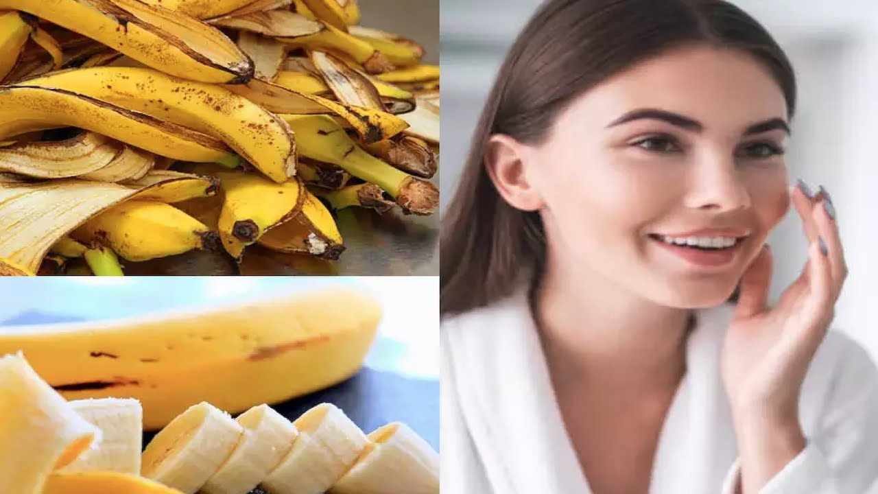 Health benefits of banana peels to the skin!! YouTube