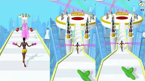 Long Nails 3D - Gameplay Walkthrough - All levels 1-3 New Update (iOS/Android)