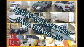 LEILÃO COM CARROS PARA TRABALHAR