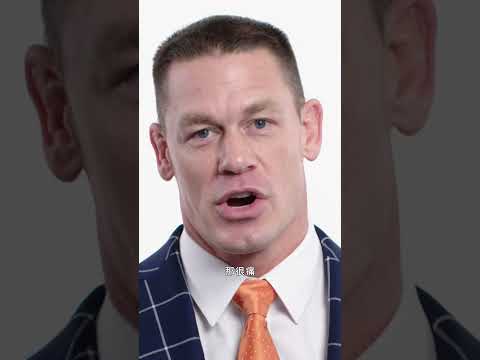 摔角選手被椅子砸會痛嗎？ #johncena #wwe