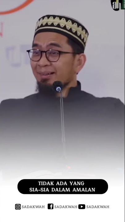 Tidak Ada Yang Sia-Sia Didalam Amalan || Ustadz Adi Hidayat #shorts #ceramah #ustadzadihidayat