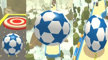 GOING BALLS VS RIVERS GOING BALL GAME LEMBORGHINI CARS PORTAL RUN WALKTHROUGH IOS END ANDROID GAME