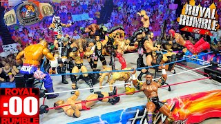 Royal Rumble 2026 WWE Action Figure Match! 