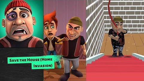 Save the House - Gameplay Walkthrough All Levels (Android/iOS Game) | Potatar.