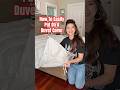 How To Put On A Duvet Cover - Hack #SummerOnShorts #HomeHacks