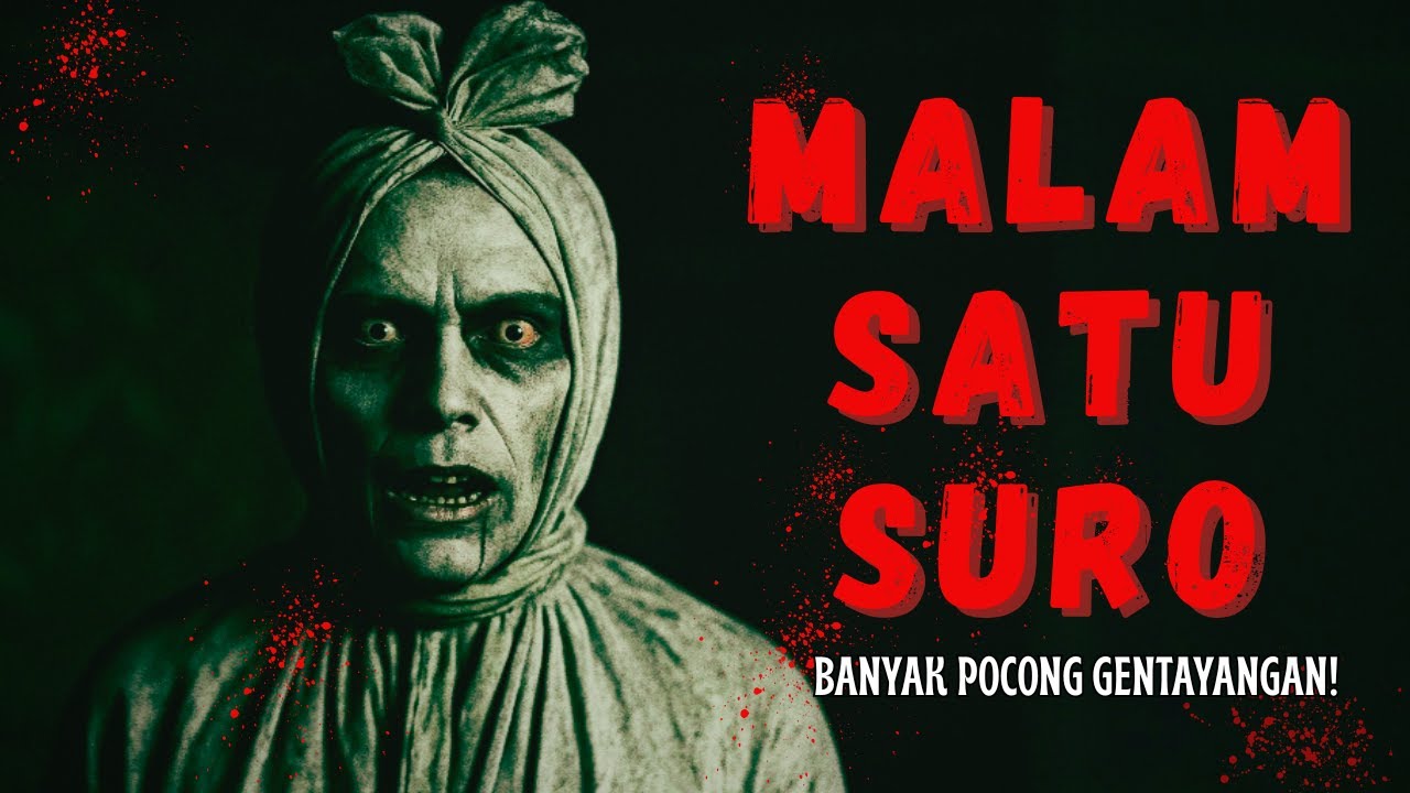 KISAH HOROR : TEROR POCONG GANDA DI MALAM SATU SURO | Wonosobo 1987 - Fakta Mengerikan Terungkap