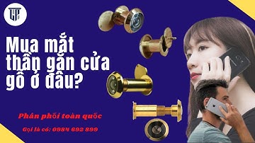 Mua mắt thần Eleo gắn cửa gỗ ở đâu