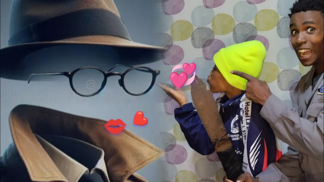 A prank on my man ❤️ that am talking with an invisible man🤭 to see his reaction 😂😂💞