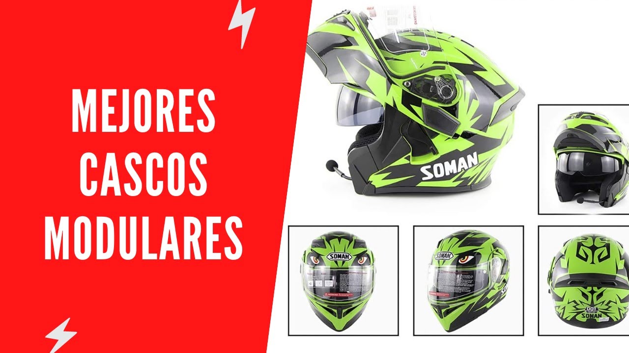 Mejores cascos MODULARES 2022 🚨¿Cuál es el mejor para ti? 🤔¡COMPARATIVA!  