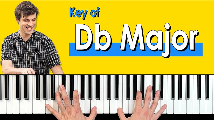 D Flat Major Scale - Fingering and Chords for Piano