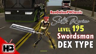 Ran Online Skills - Dex Swordsman Lv. 195 screenshot 1