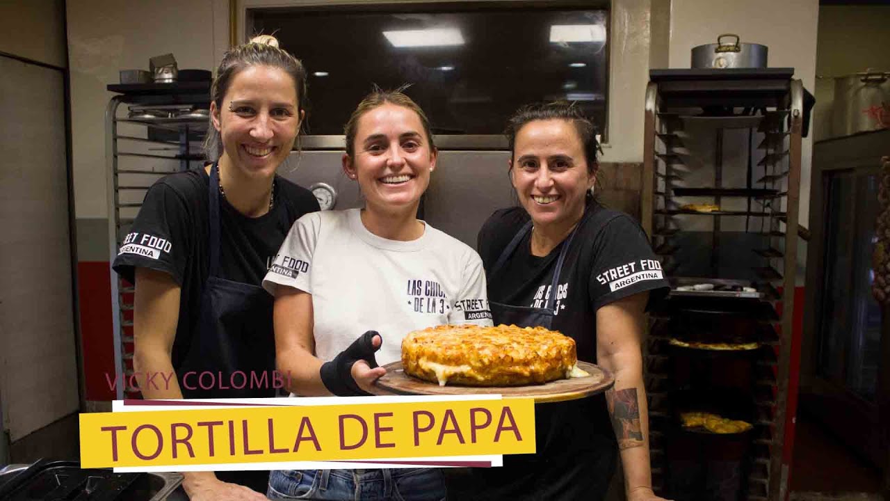 TORTILLA DE PAPA // LAS CHICAS DE LA 3 Y VICKY COLOMBI // YouTube