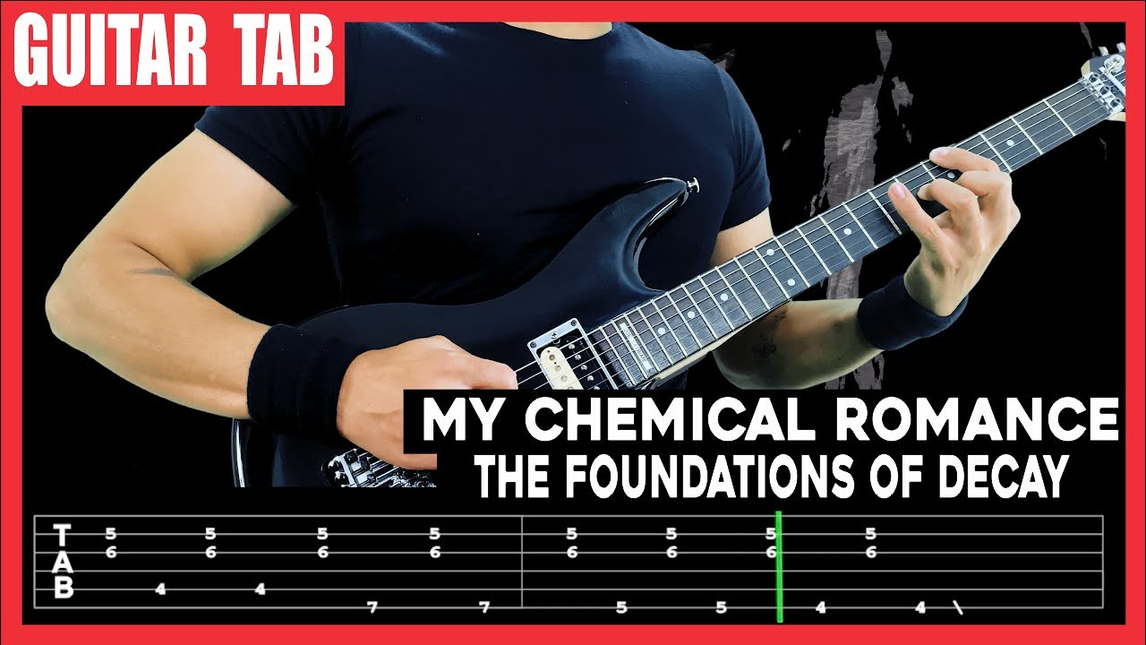 MY CHEMICAL ROMANCE】[ The Foundations of Decay ] cover by Dotti Brothers |  LESSON | GUITAR TAB - YouTube