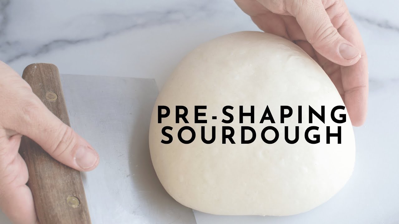 Pre-Shaping (Bench Rest) Sourdough Artisan Bread
