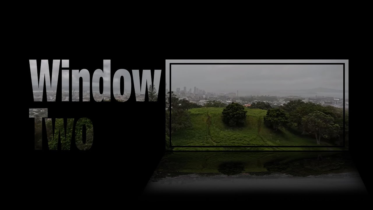 Amazing Views - Mount Eden , Relaxing  View, Storm - Auckland - 4K
