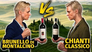 Chianti Classico vs Brunello di Montalcino (Comparing & Tasting)