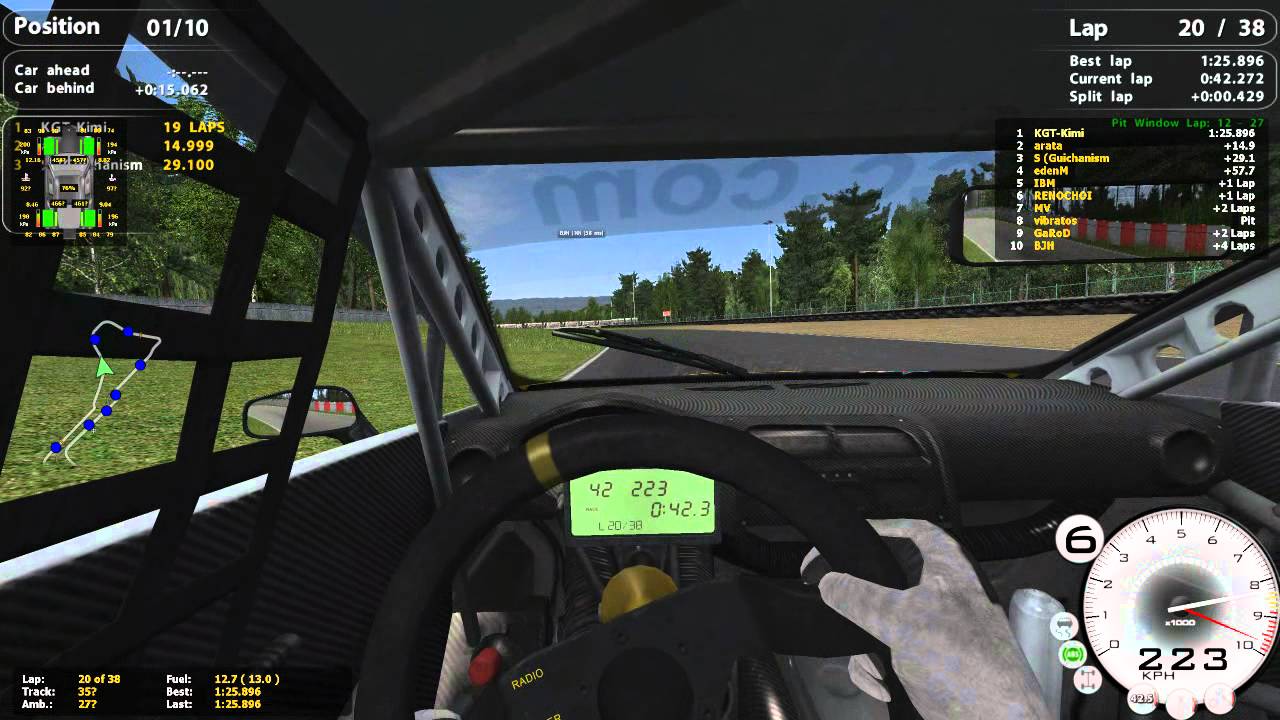 Steam SimBin Race07 1hour Race Zolder 2014 07 11 23