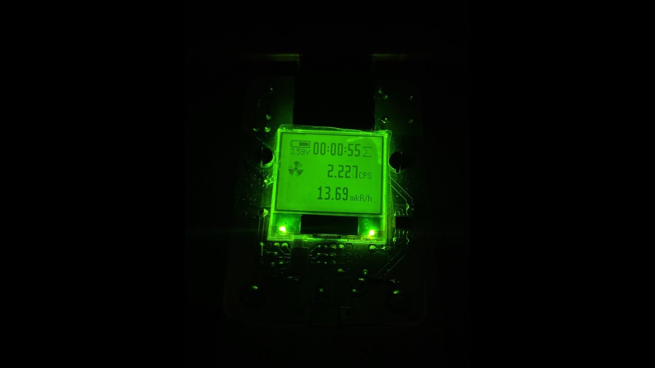 AtomScan радіометр/дозиметр. Цікаві досліди.