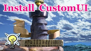 How to Install CustomUI in MoI3D|Including Node Editor and Lighting Setup