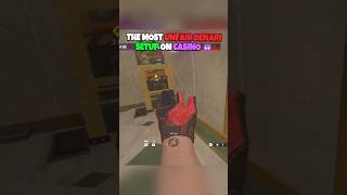 THE MOST UNFAIR DENARI SETUP ON CASINO 😈 #rainbowsixsiege #r6s #r6tips #shorts #r6klippin
