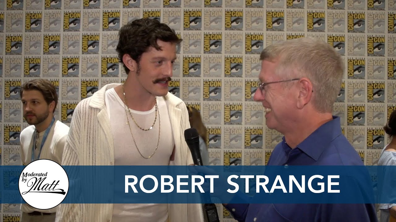 Matt Ryan talks with Robert Strange about playing an orc character in LOTR: The Rings of Power.