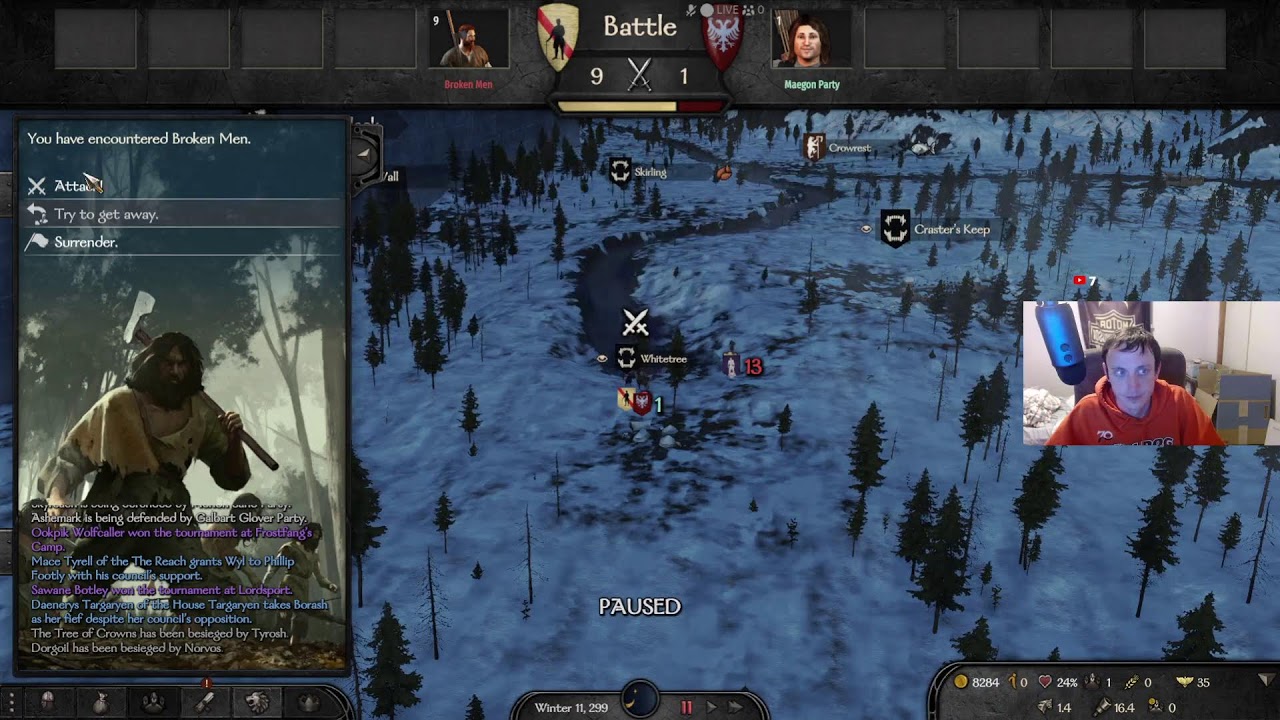 bannerlord realm of thrones THE IRON THRONE IS MINE!! PART 1