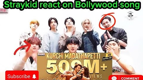 Stray kids react on Tollywood song| Kurchi Madathapetti song| Kpop Idol react on Telugu song|