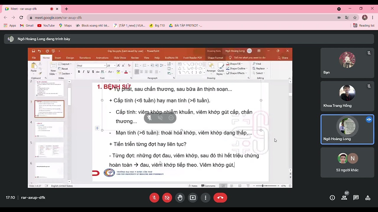 TC CƠ XƯƠNG KHỚP BS LONG