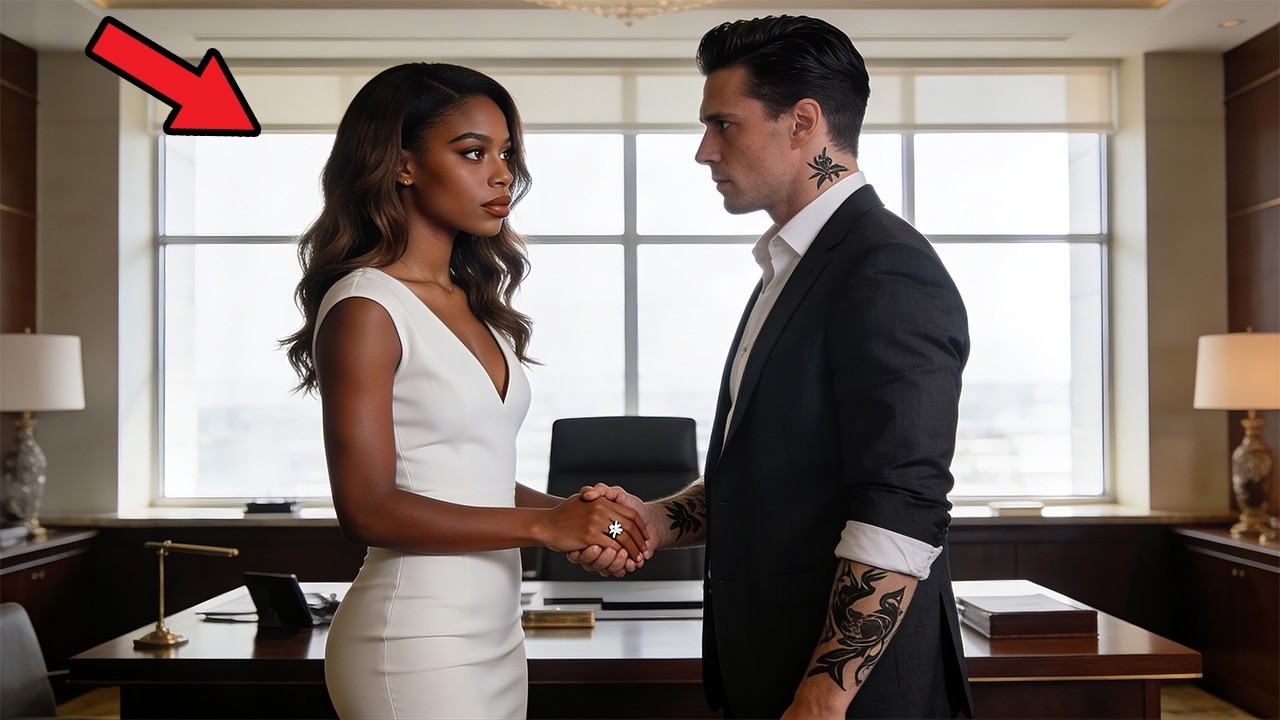 The mafia boss saw his secretary’s ring and ordered, ‘Take it off—you’ll marry me