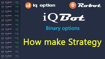 binary options robot: how to make a strategy inside iQBot