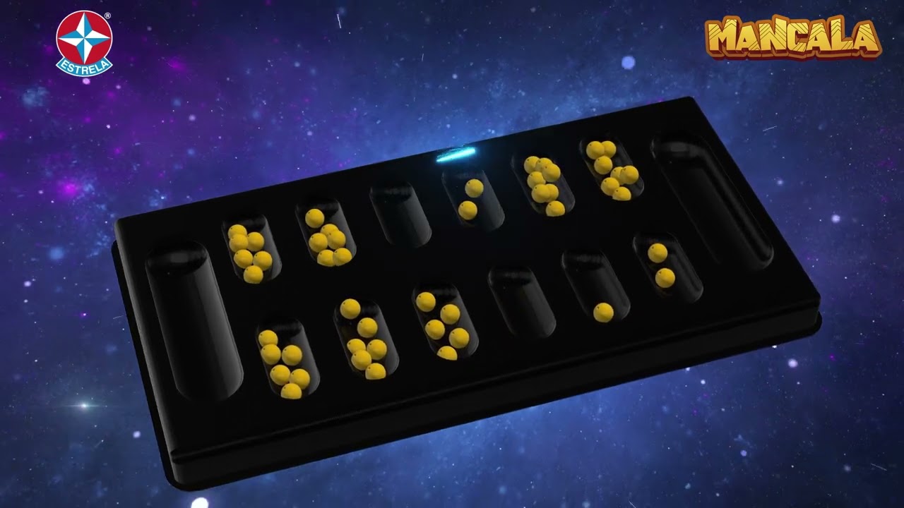 Jogo de Tabuleiro - Mancala - Estrela - superlegalbrinquedos