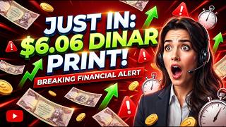 🚨 JUST IN $6 06 Dinar Print SHOCKS Markets Worldwide! 🏦💰 RV News 2026
