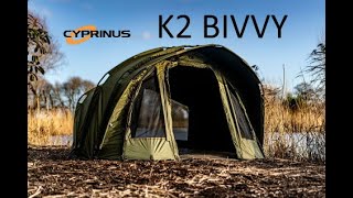 Cyprinus K2 1 2 Man Carp Fishing Bivvy