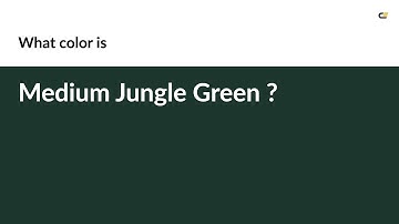 Medium Jungle Green color #1c352d hex color - Green color - Warm color 1c352d