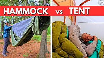 Hammock vs Tent - What