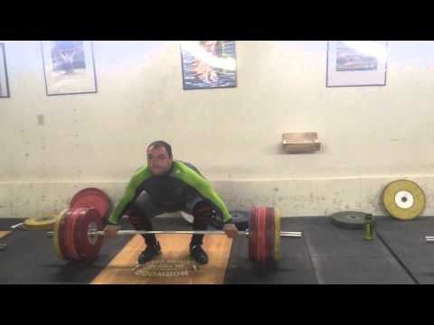 Snatch pulls by Vasiliy Polovnikov