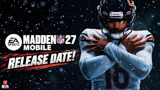 MADDEN NFL 27 MOBILE OFFICIAL RELEASE DATE!!