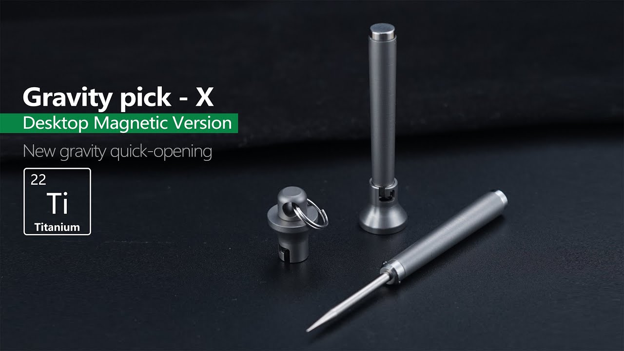 Gravity pick X：A near-perfect toothpick tool