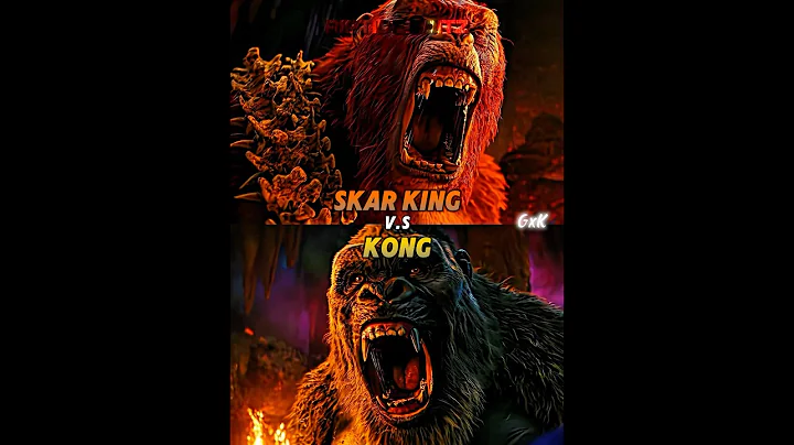 Skar king vs Kong | RIPTIDE EDITZ | #monsterverse #godzillaxkongthenewempire #kong #skarking #WIS
