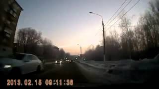 The fall of the Big Meteor on Ural Russia 15 02 2013