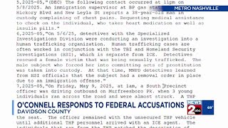 Nashville Mayor Freddie O'Connell responds to federal allegations