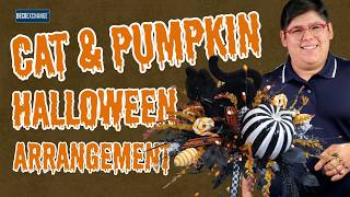 Information Cat and Pumpkin Halloween Arrangement | DecoExchange Live Replay Update