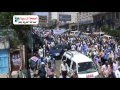 اقوى تصوير لحشود نصرة النبي في تعز الحضارة 13 9 2012 