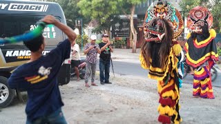 Hery swr live bersama Yoga Alif & Solah  barongan devil  depan toko suka murah