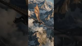 🔥 Giant Flying Dragon Rules the Sky!