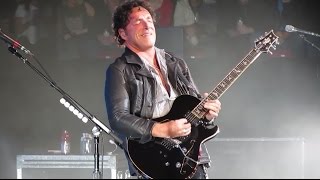 JOURNEY (in HD) -- Neal Schon Guitar Solo...  into "Stone In Love", Montreal, 2012 . chords