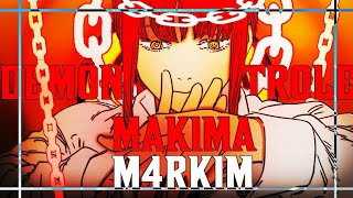 Chainsaw Man e Oc's reagindo a rap Makima - Demônio Controle | M4rkim [Gacha]