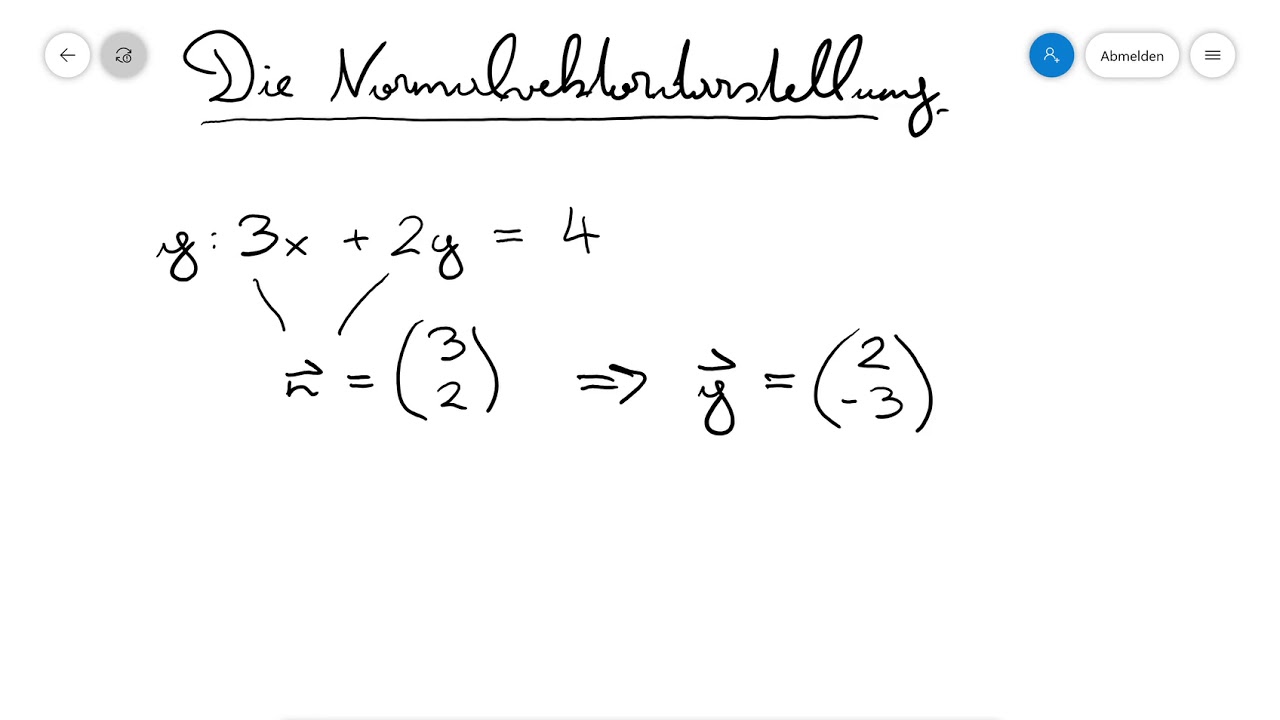 Parameterdarstellung einer Geraden im R² - Große ZUSAMMENFASSUNG (mit SKRIPT!)