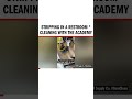 Stripping in a Restroom * Cleaning with the Academy