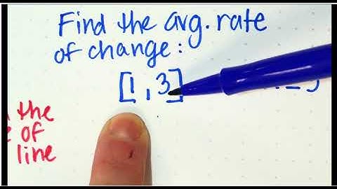 Average Rate of Change - Exponential Functions